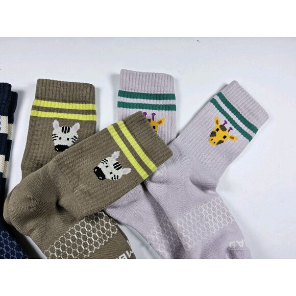 Bombas All Purpose Calf Socks Lot Of 3 Pairs Size Youth - Picture 2 of 3